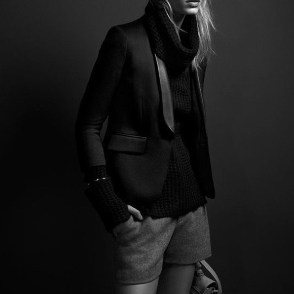 Joie Grey Wool Shorts - Picture 2 of 8